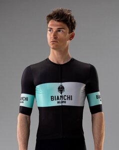 Bianchi REMASTERED Short sleeve Jersey black M