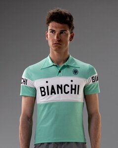 Bianchi Lifestyle Gravel Short Sleeve Polo EROICA M